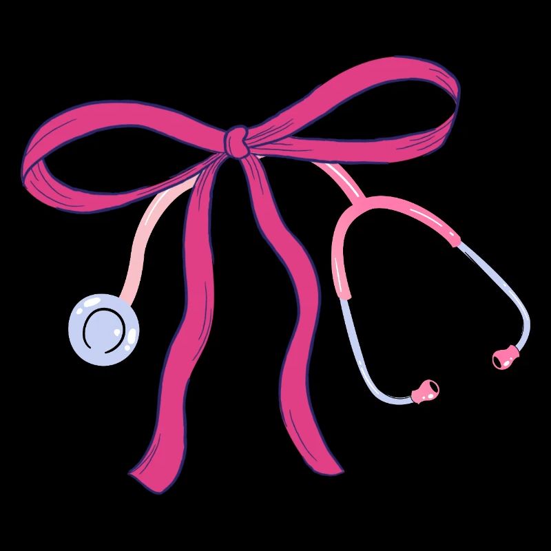 Noeud stéthoscope infirmière 