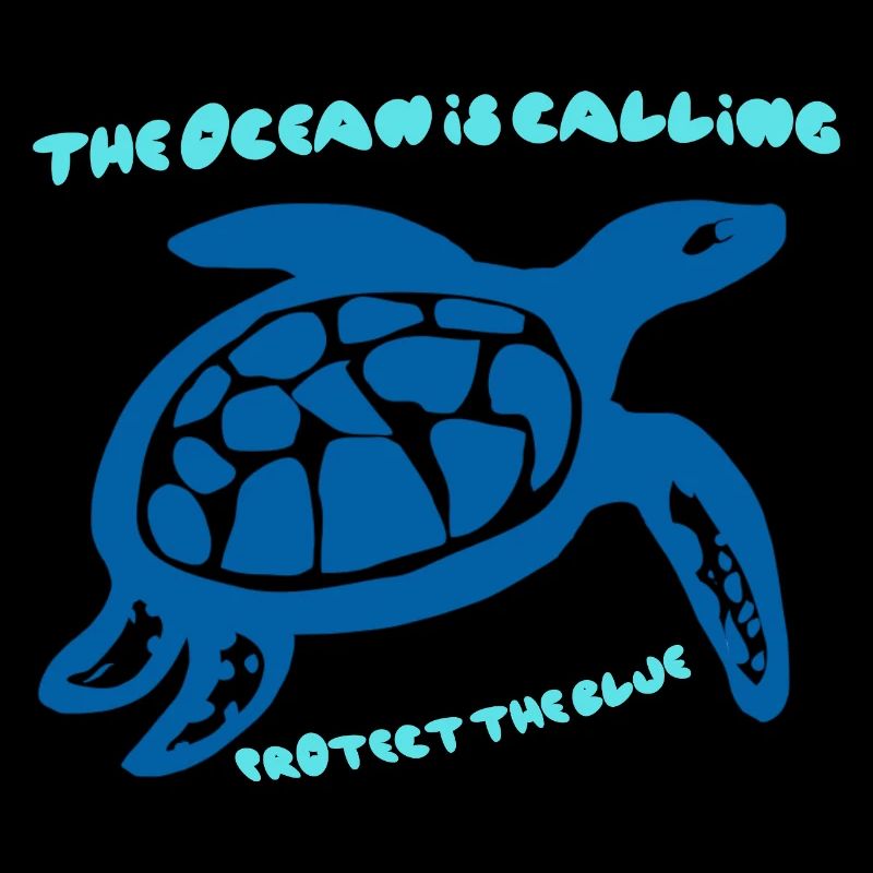 Sea Call Turtle Design