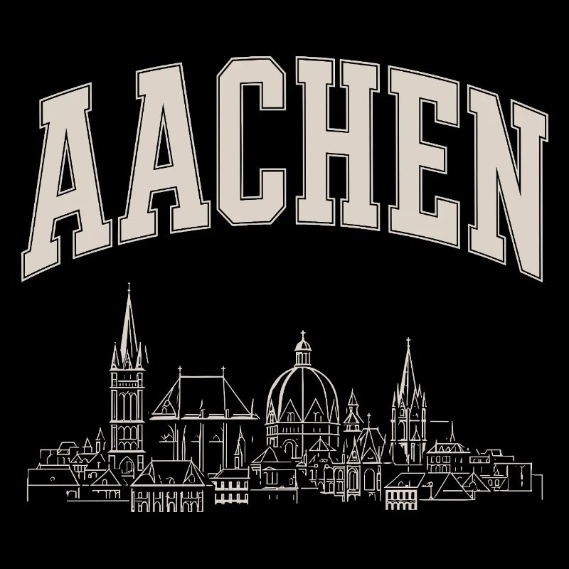Aachen Skyline Panorama
