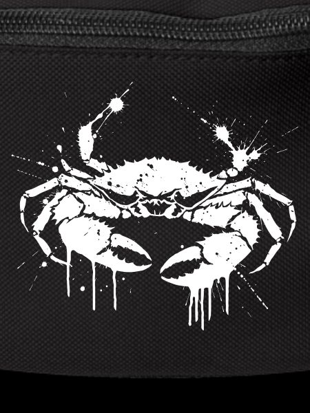 Crab Splash Grunge White