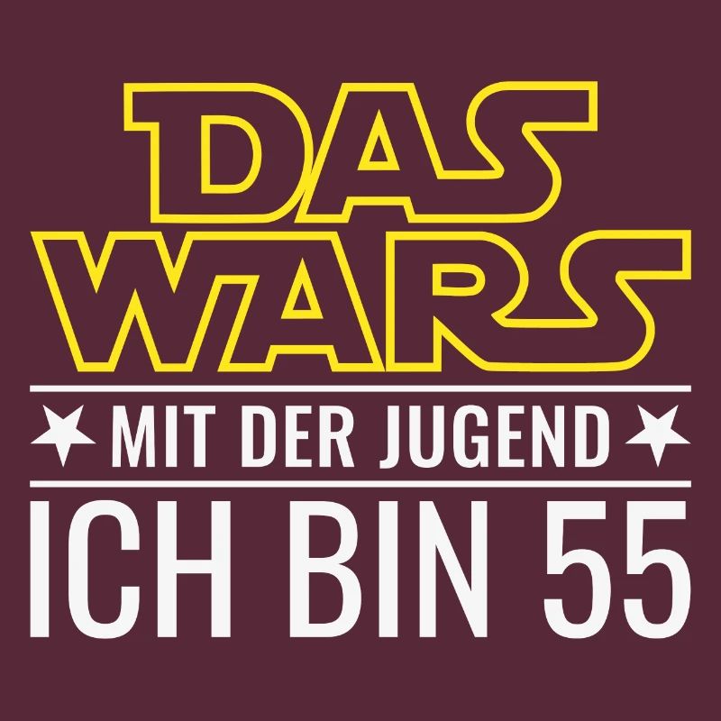 Das wars mit der Jugend - 55. Geburtstag Geschenk