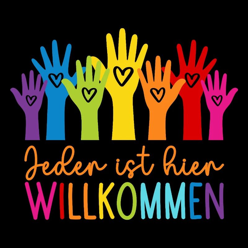 Jeder ist hier willkommen