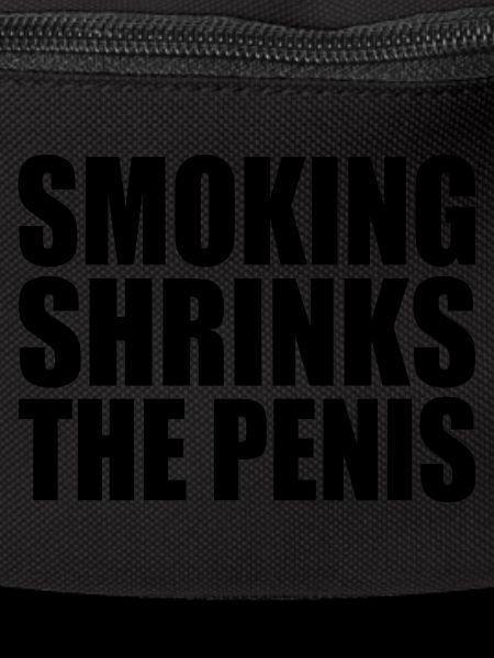 Smoking shrinks the penis