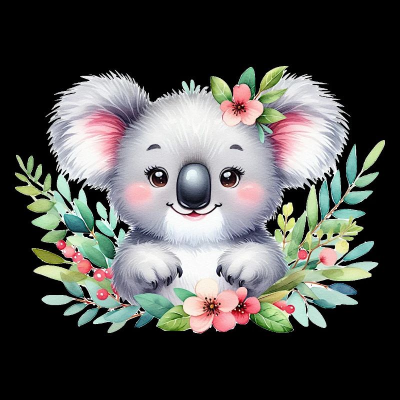 Illustration à l’aquarelle Koala