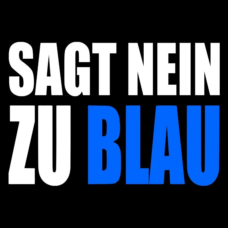 Say no to blue
