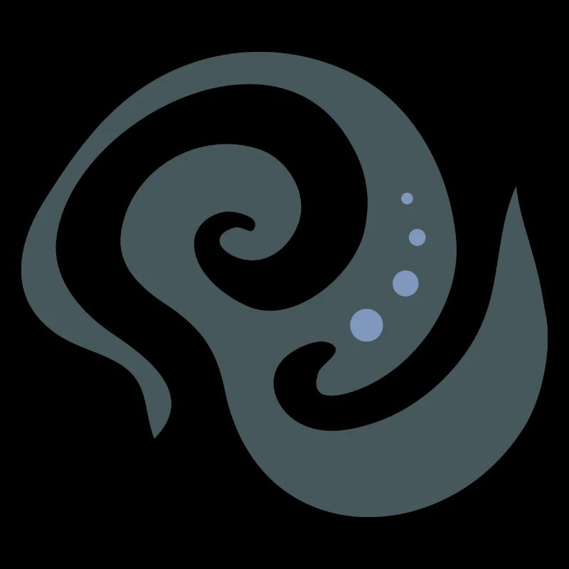Graue Spirale