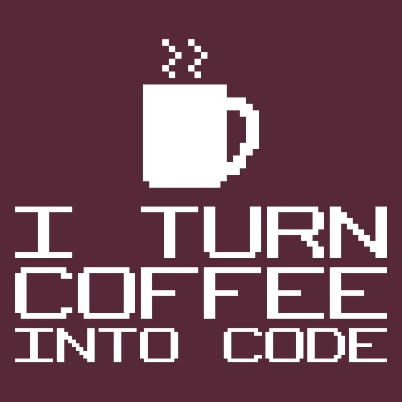 Je transforme le café en code