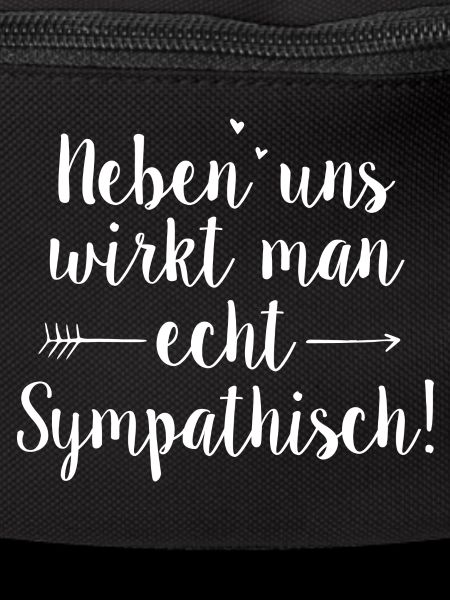 Echt sympathisch neben