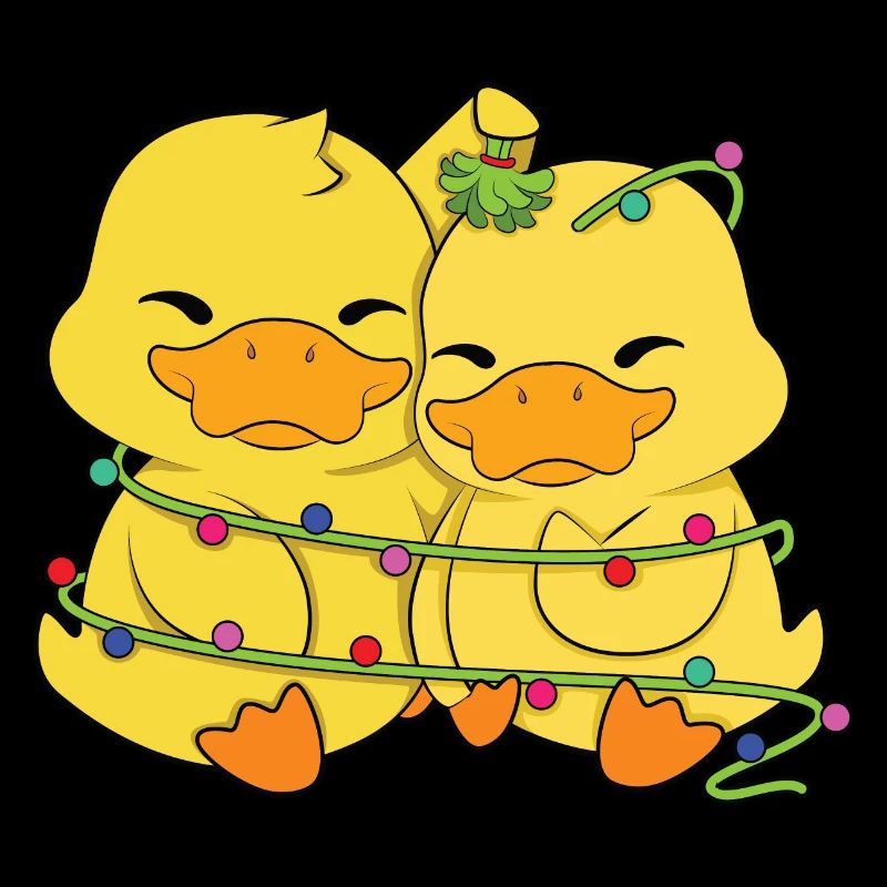 Ducks Christmas Lights