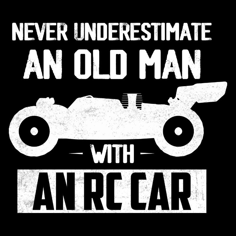 Never Underestimate An Old Man With An RC Car Raci
