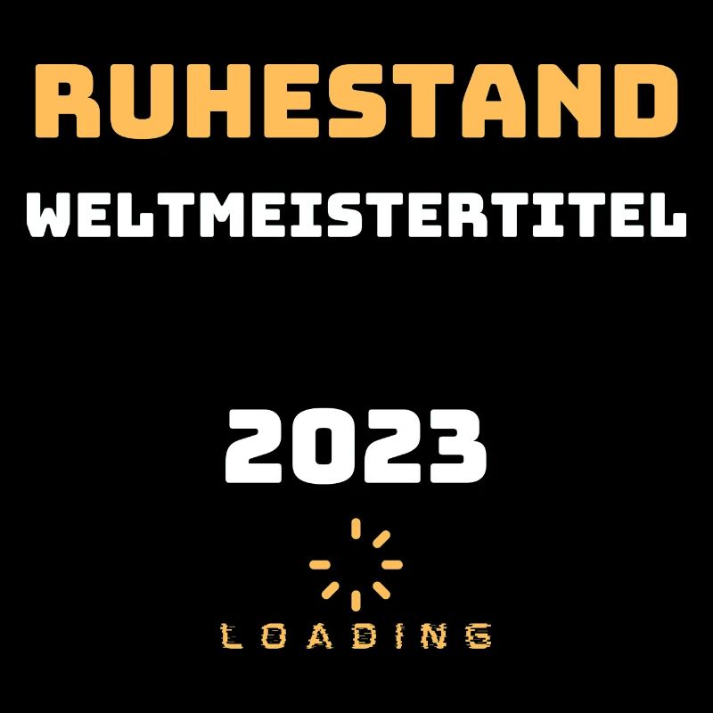 Ruhestand Weltmeistertitel 2023 Loading Geschenk