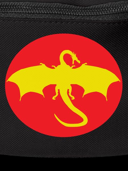 Winged Dragon red yellow