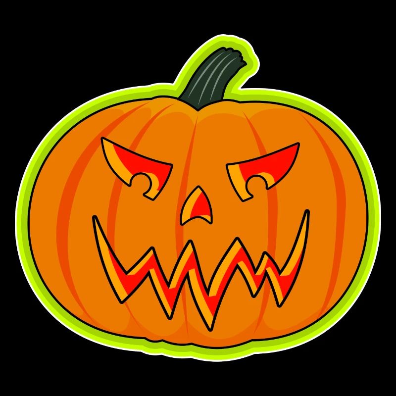 Creepy Pumpkin Face Lantern Costume Gift
