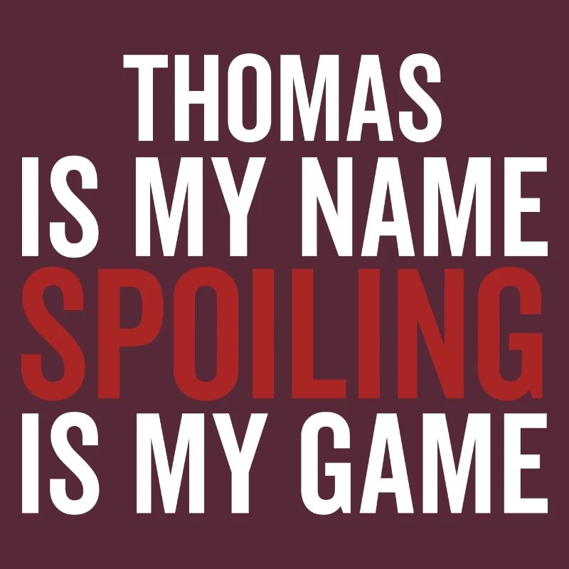 Thomas est mon nom Spoiling est mon jeu