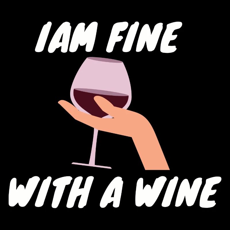 Wein Trinken und du bist Glücklich