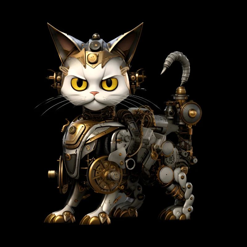 Steampunk Katze