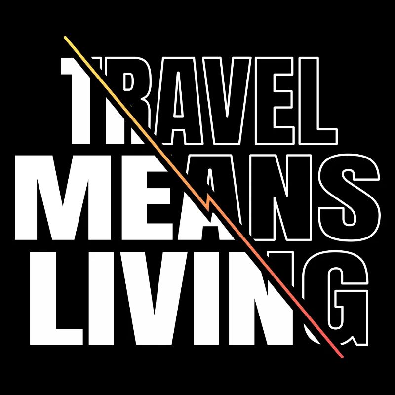 awesome backpacking art typography sayings