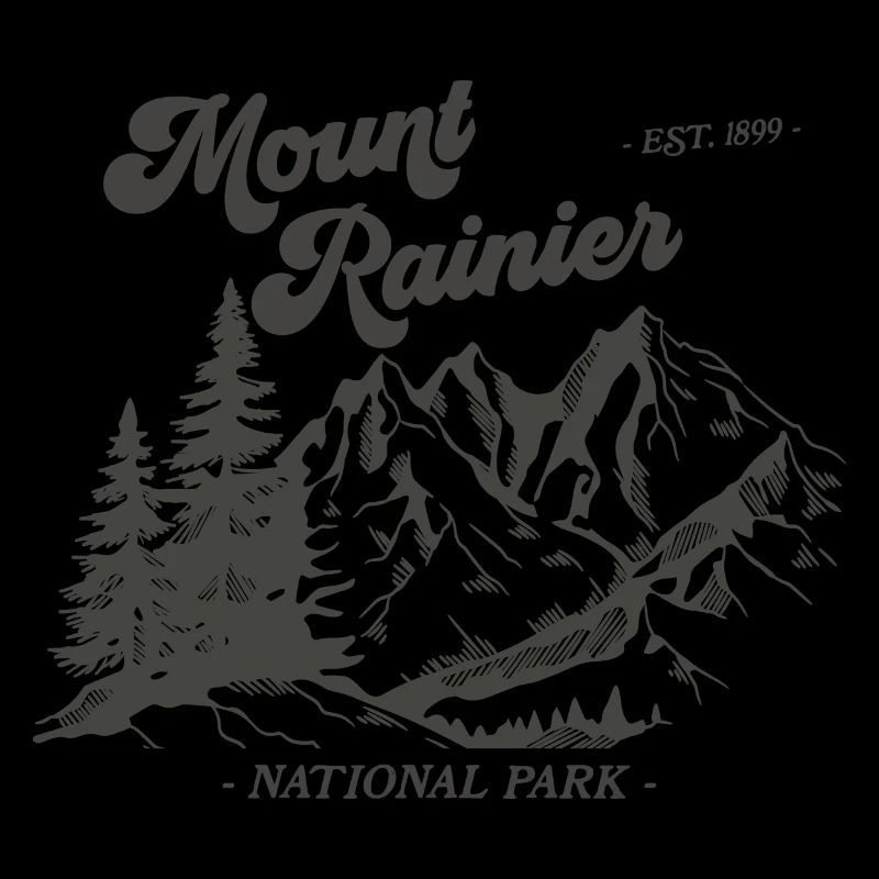 Mount Rainier Nationla Park Washington Mountains