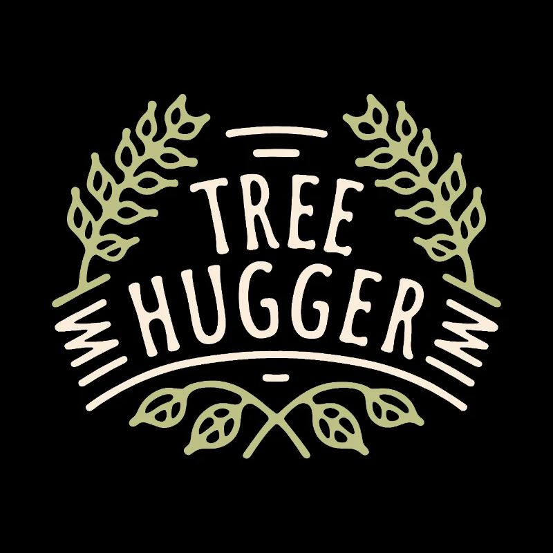 Tree hugger bain de forêt amoureux de la nature