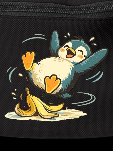 Penguin Jumping Banana