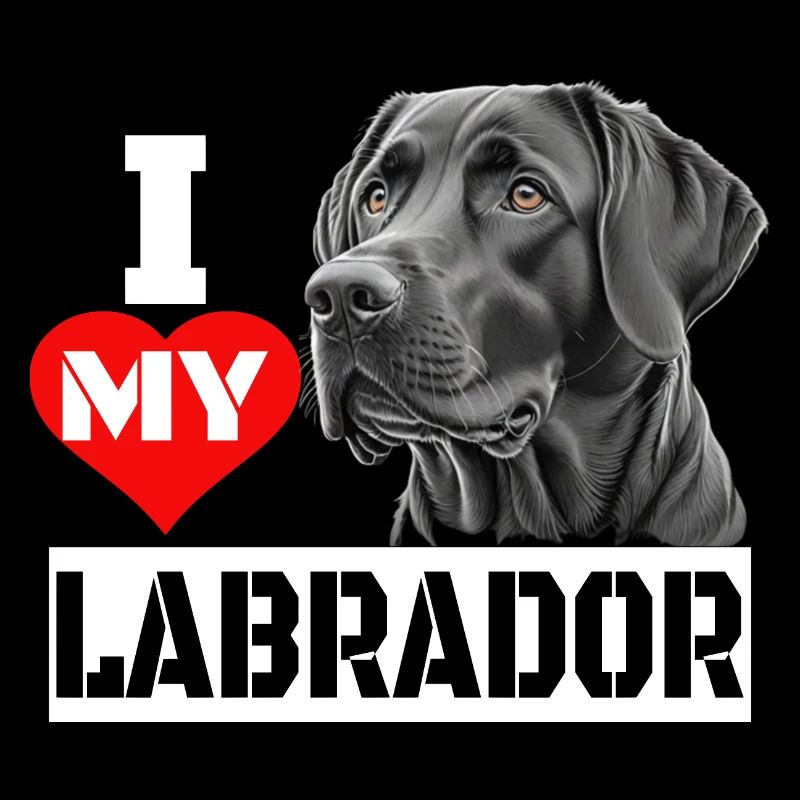 Ich Liebe mein Labrador