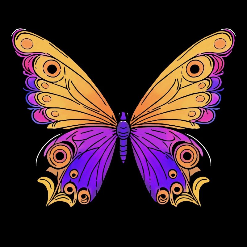 Papillon Multicolore