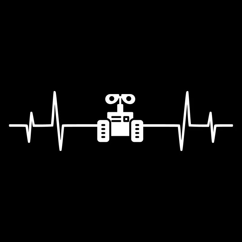 Impulsion de battement de coeur Wall-E Wall E film robot Eve cute