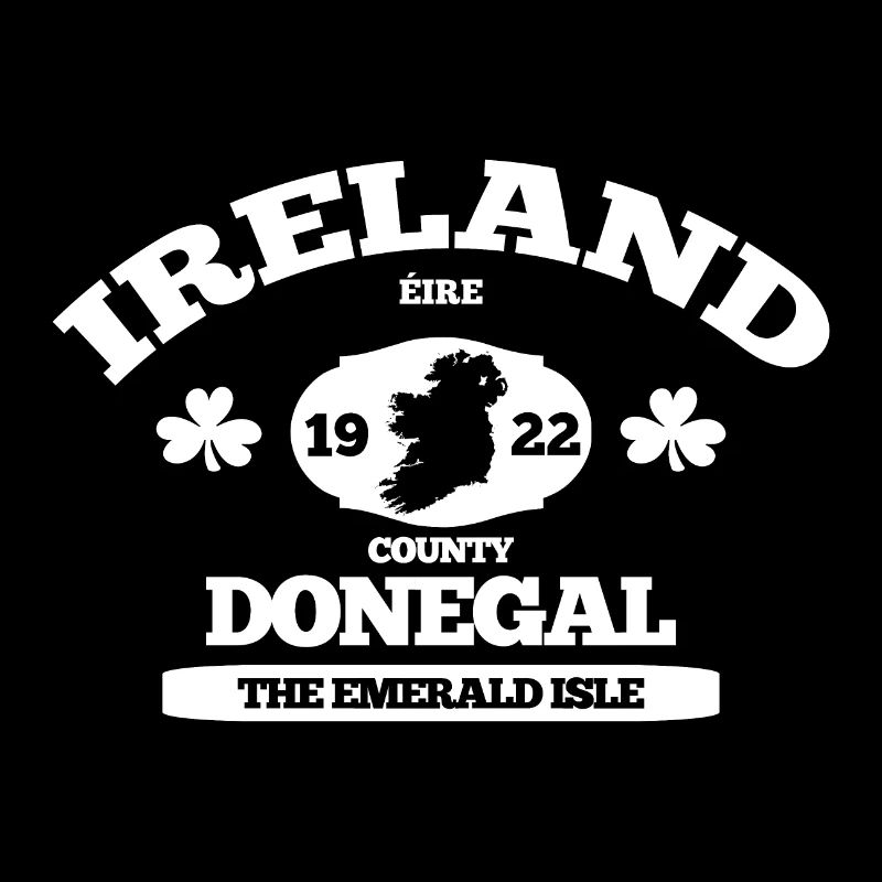 Donegal, Irland. Klassisches irisches Design