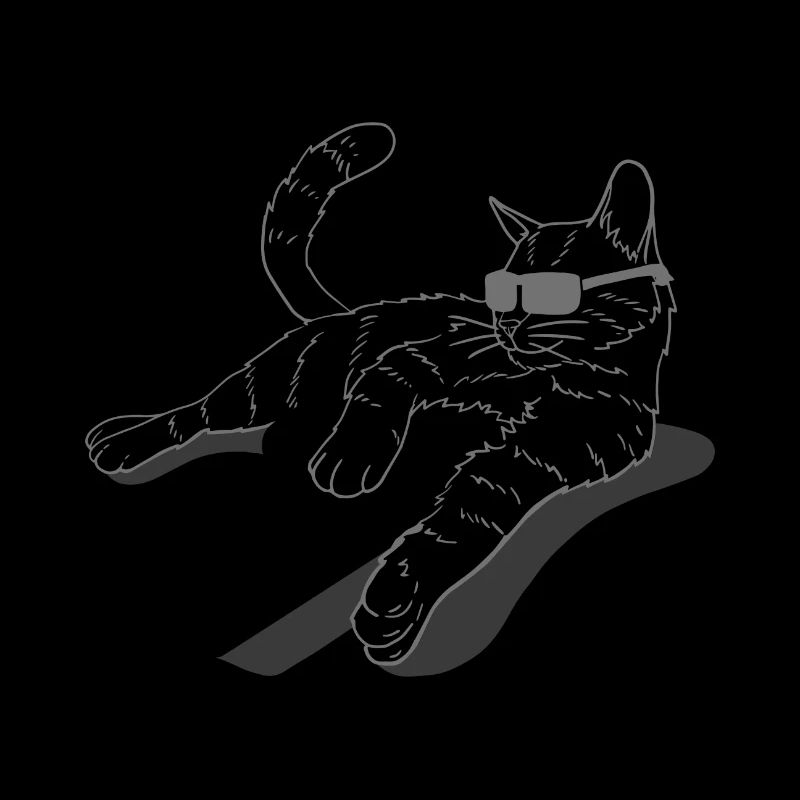 Cool cat with sunglasses