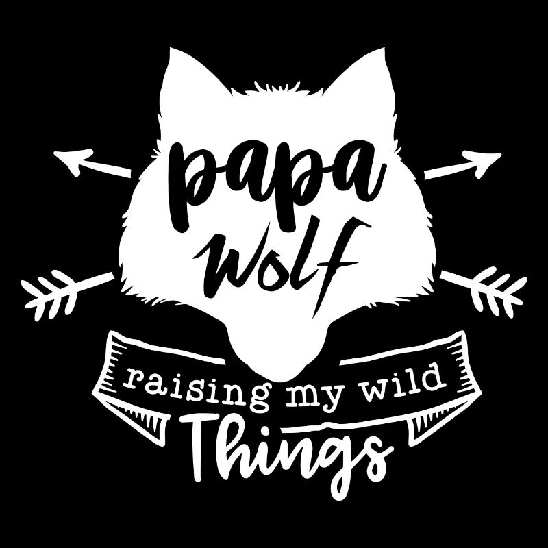Papa wolf blanc