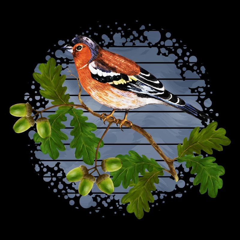 Bunter Vogel