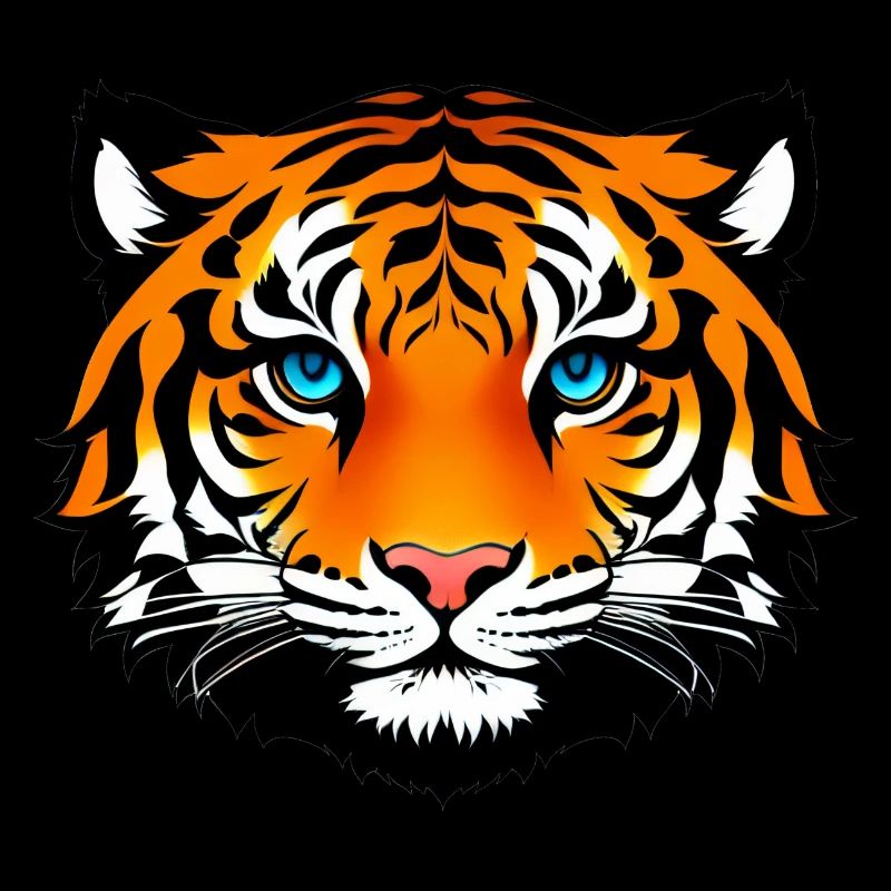 Comic Tiger Mignon Drôle Cool Cartoon 3