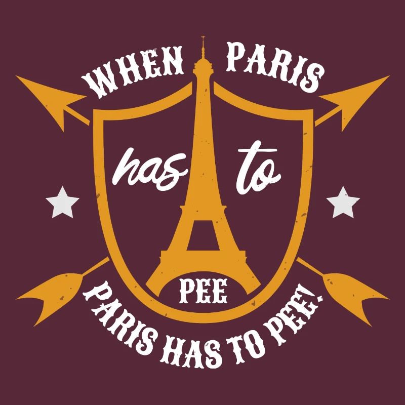 WHEN PARIS HAS TO FEE PARIS HAS TO PEE