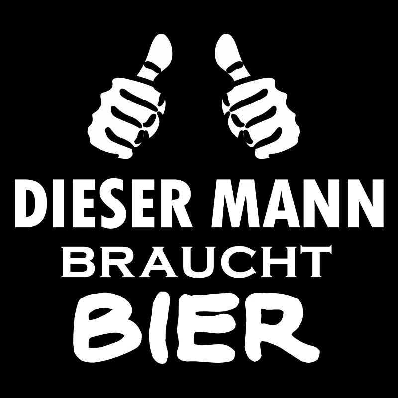 dieser mann braucht bier