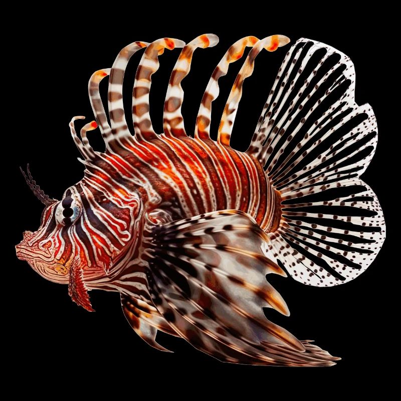 Le poisson-lion est aussi appelé poisson-scorpion