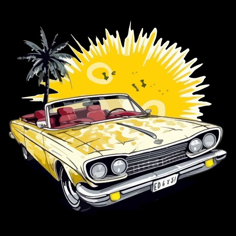 Amerikanisches Cabriolet