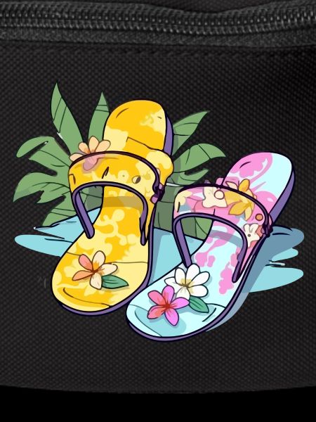 Floral sandals