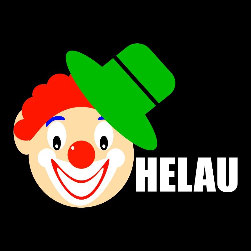 Clown dit helau