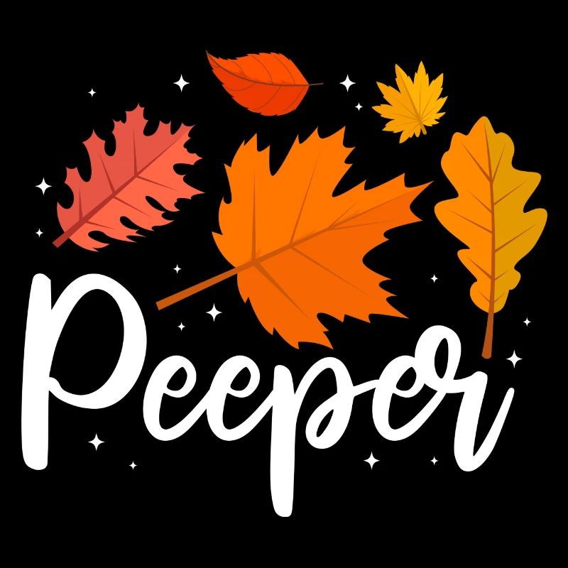 Peeper Fall Leaves Collecting Leaf Peeping