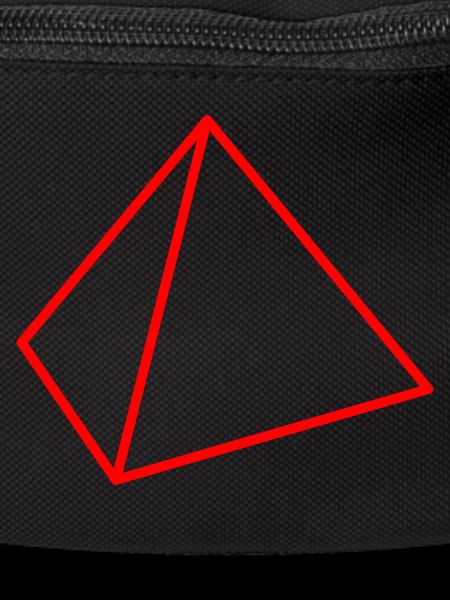 Tétraèdre rouge