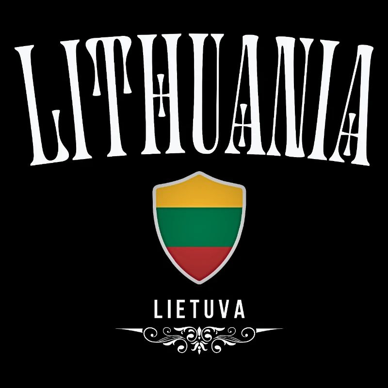 Lithuanian pride, minimalist elegant design