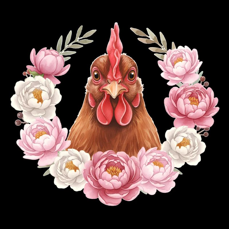 Poulet brun
