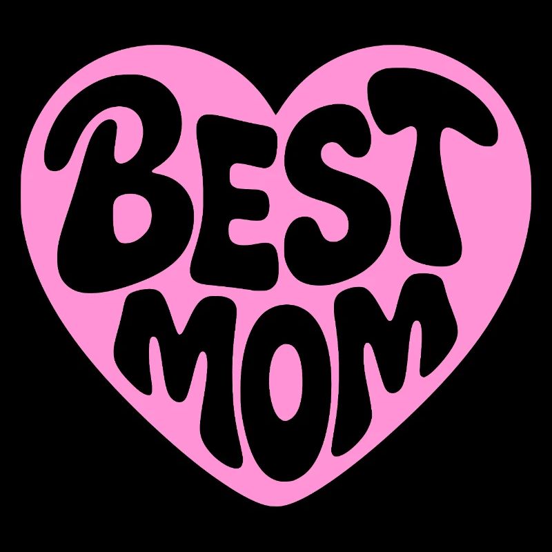 Beste Mama Herzdesign