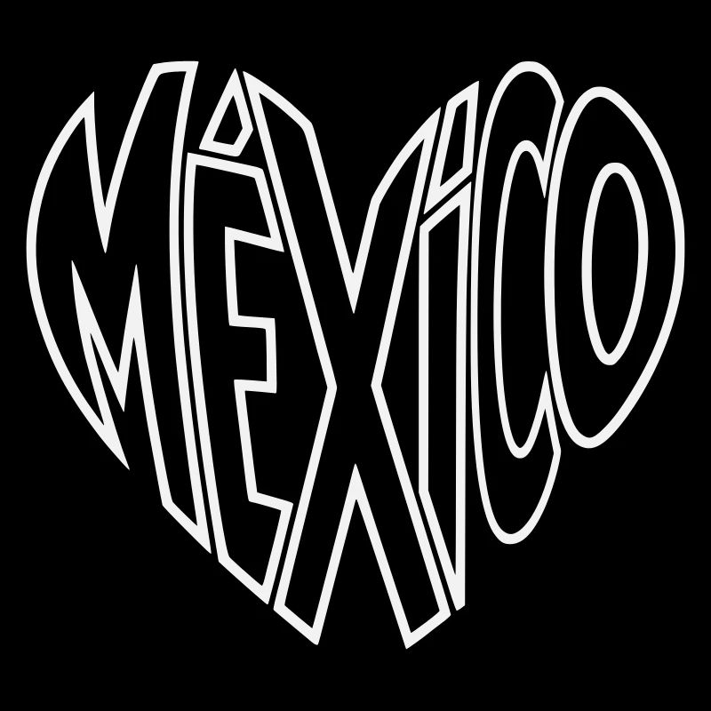Lettrage de perspective mexicaine