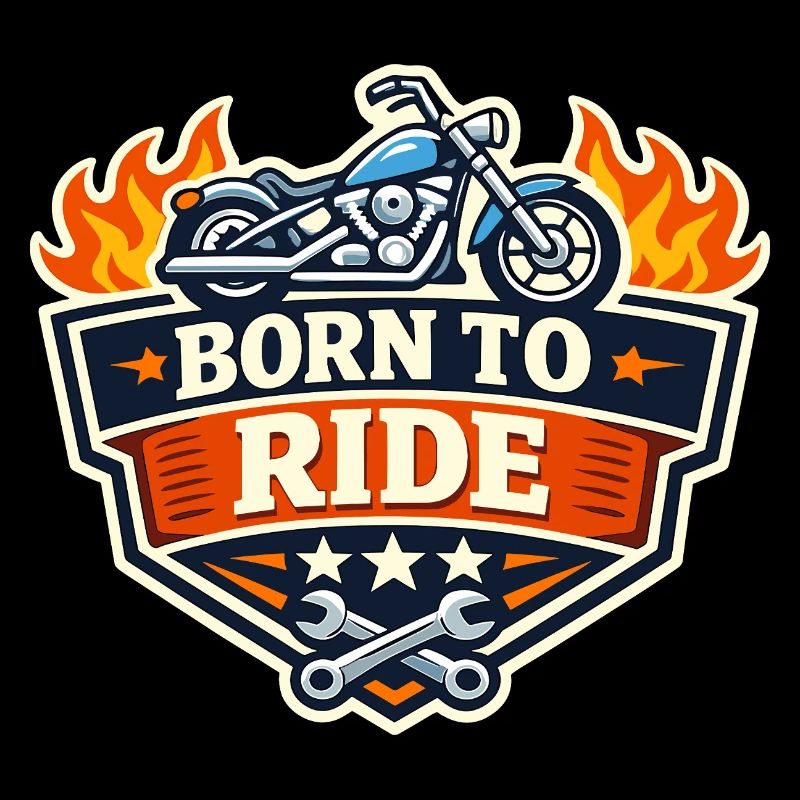 Logo de la moto BornToRide