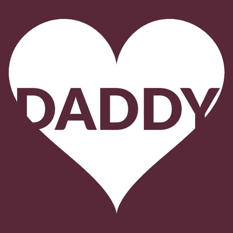 Daddy Herz Geschenk