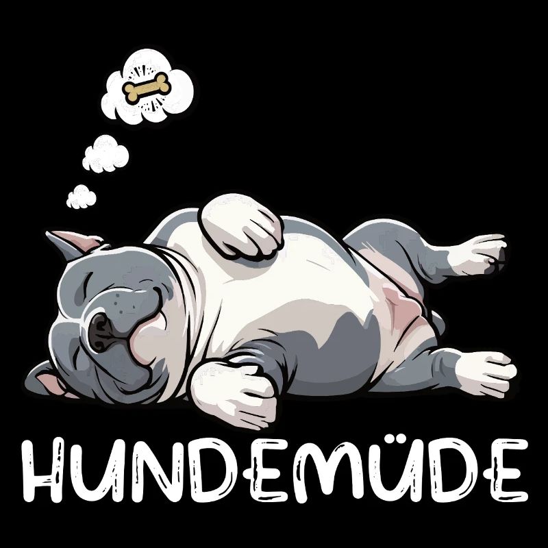 Hundemüde American Bully Bully Pit Bullybesitzer