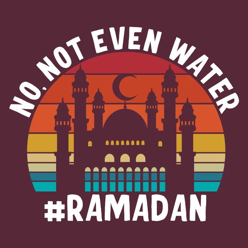 Nein nicht einmal Wasser Ramadan