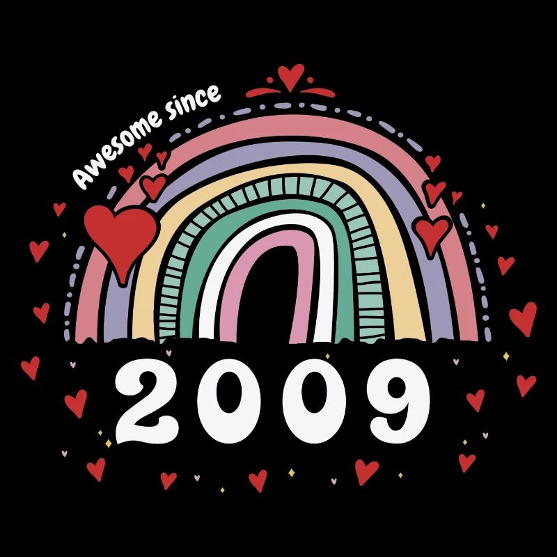 Cute Rainbow Awesome 2009 - 14. Geburtstag mit