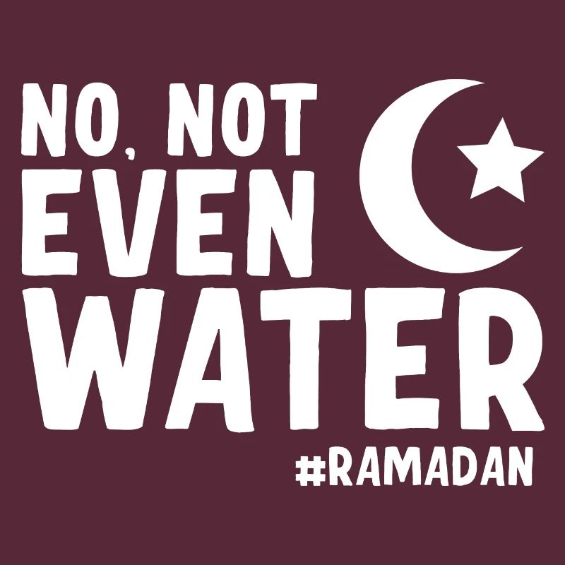 Non même pas d’eau Ramadan
